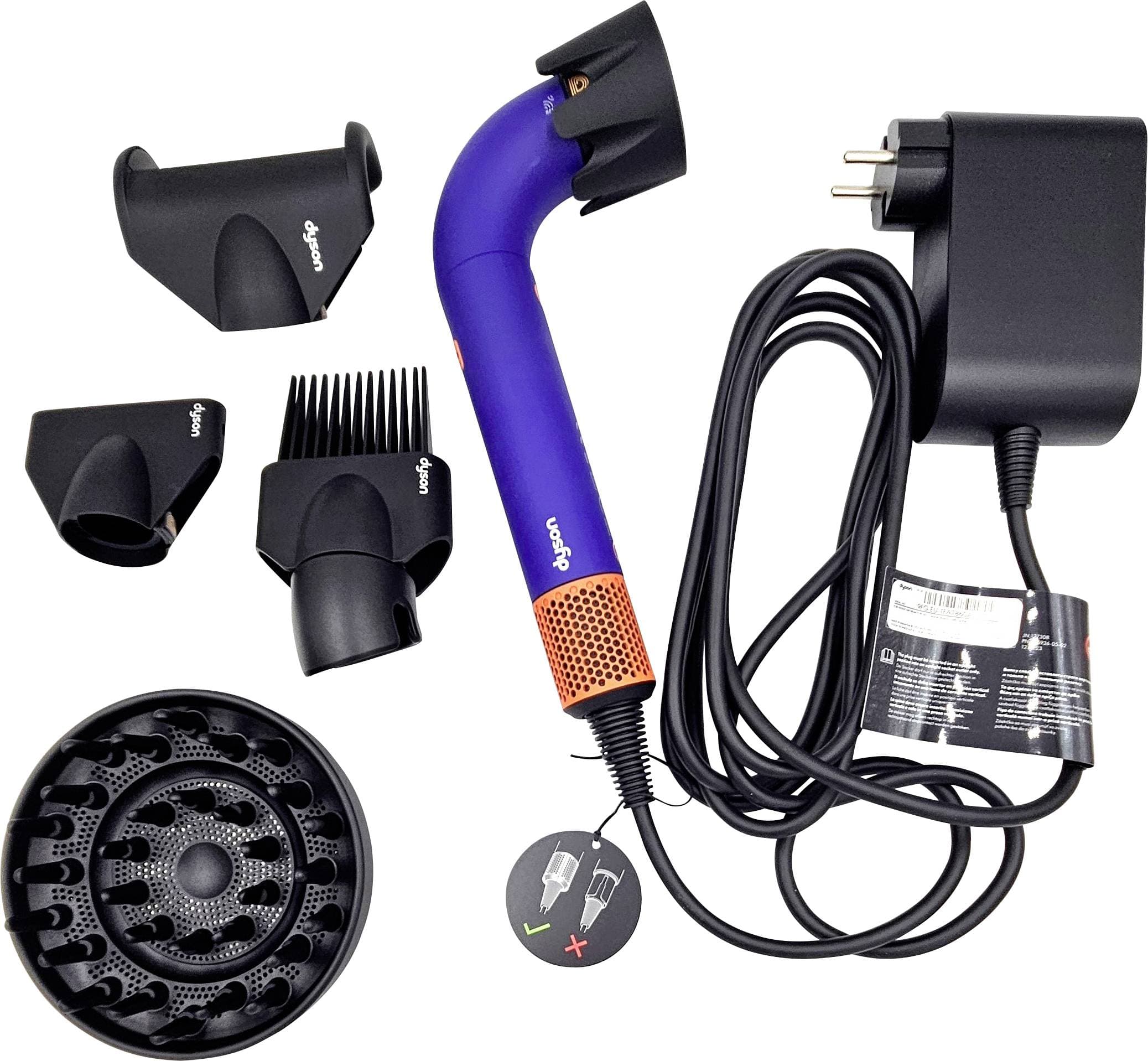 dyson HD18 Supersonic R Pro Hair Dryer vinca blue/topaz Haartrockner Violettblau, Topaz - Bild 1