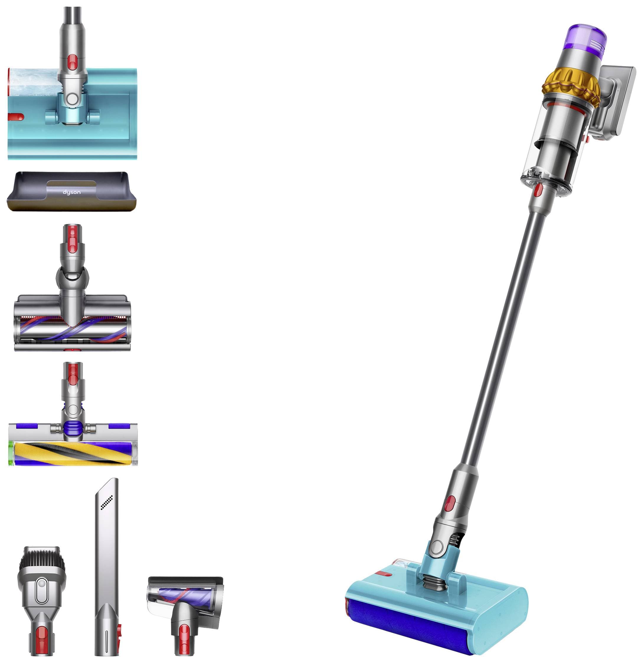 dyson V15s Detect Submarine 448798-01 Akku-Zyklon-Staubsauger 25.2 V 230 V 660 W motorbetriebene Saugbürste - Bild 1