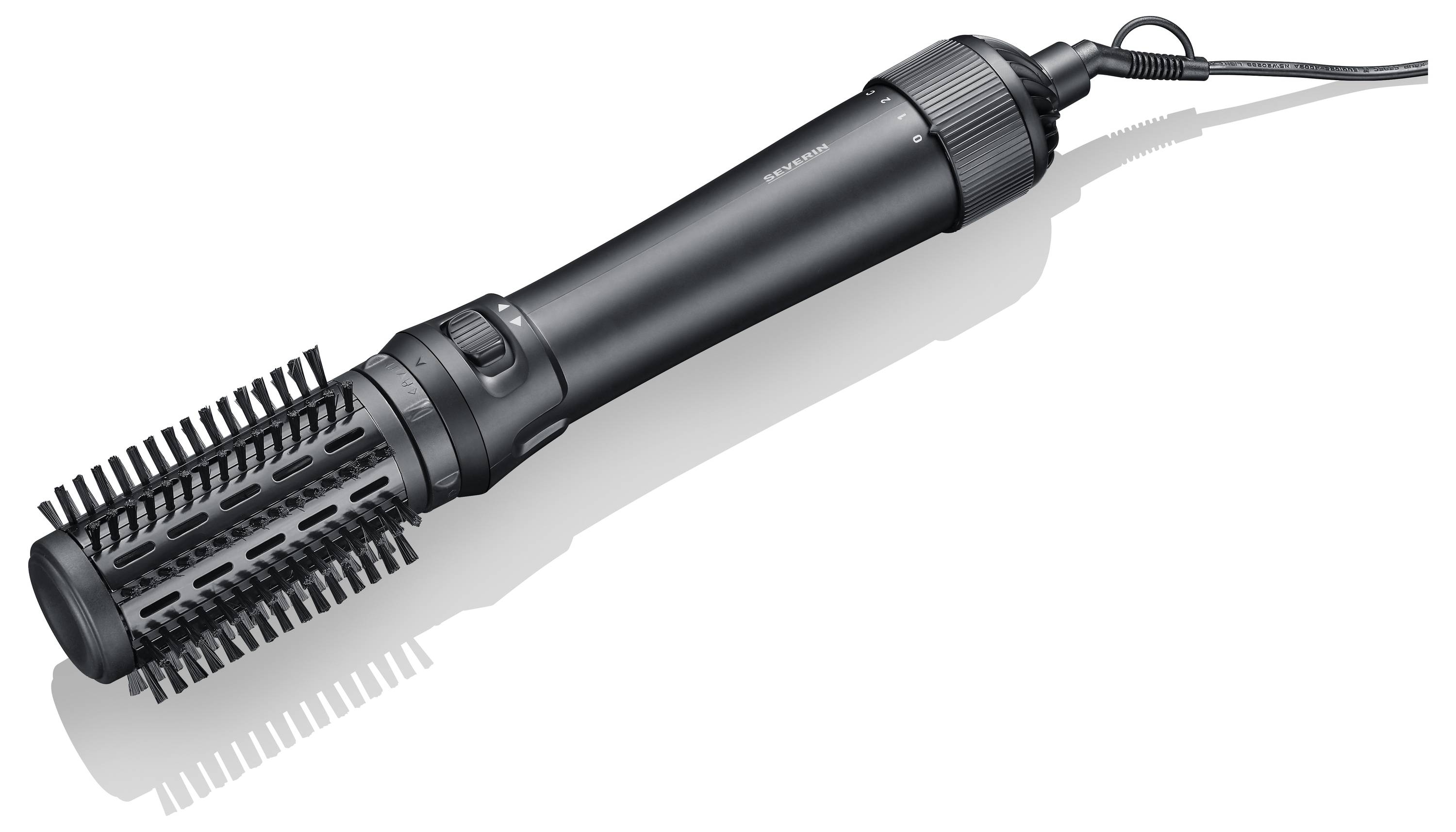 Severin WL0241 Warmluftbürste Schwarz, Anthrazit 3