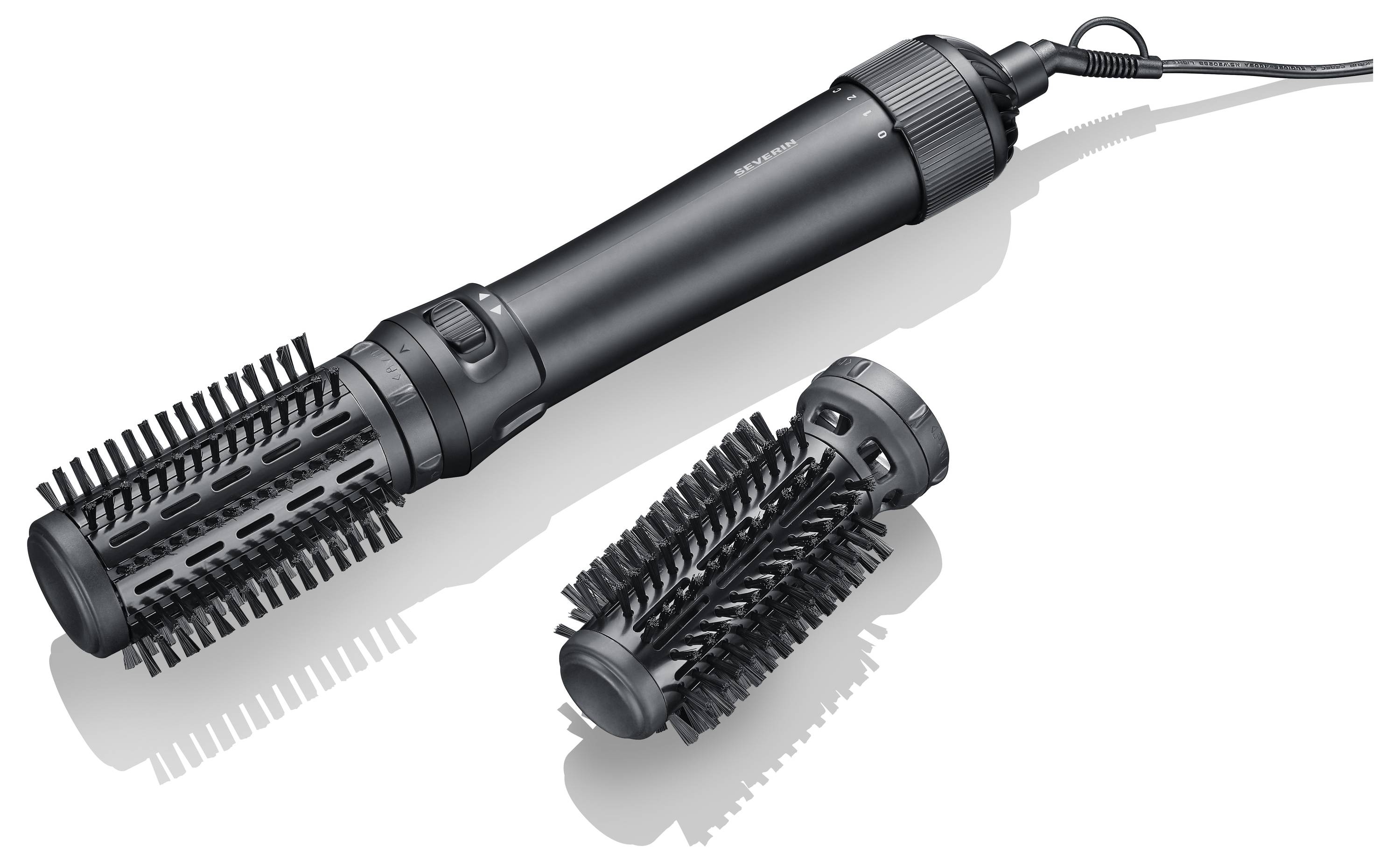 Severin WL0241 Warmluftbürste Schwarz, Anthrazit 4