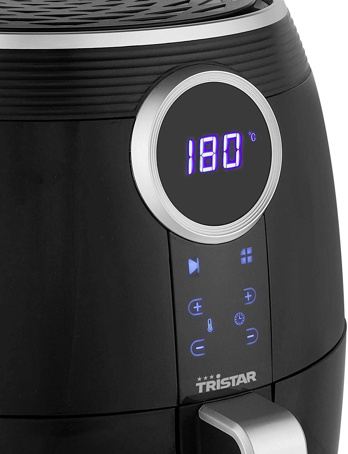 Tristar FR-6956 Heißluft-Fritteuse 4.5 l Cool-Touch-Gehäuse, Überhitzungsschutz, Timerfunktion Schwarz 4